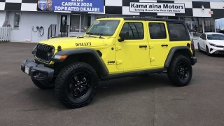 Used 2024 Jeep Wrangler Willys 4 Door 4x4 at Kona Nissan near Kailua Kona, HI