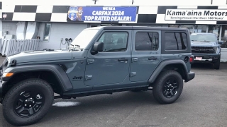 New 2025 Jeep Wrangler Sport 4 Door 4x4 at IK Auto Group near Hilo, HI