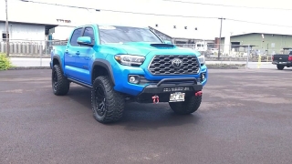 Used 2020  Toyota Tacoma 4WD Double Cab TRD Off-Road Auto at Kona Nissan near Kailua Kona&comma; HI