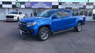 Used 2021  Chevrolet Colorado 4WD Crew Cab 141" Work Truck at Kona Nissan near Kailua Kona&comma; HI