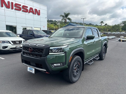 New 2026 Nissan Frontier Crew Cab 4x4 PRO-4X at Kona Nissan near Kailua Kona, HI