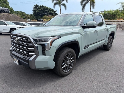 Used 2024 Toyota Tundra 4WD Platinum CrewMax 5.5ft Bed at Kona Nissan near Kailua Kona, HI