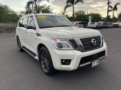 Used 2019  Nissan Armada 4d SUV AWD Platinum at Kama'aina Nissan near Hilo&comma; HI