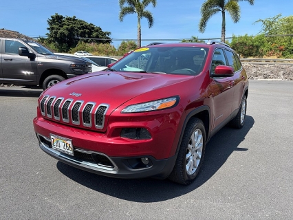Used 2017 Jeep Cherokee 4d SUV 4WD Limited V6 at Kona Nissan near Kailua Kona, HI