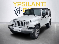 Used 2016  Jeep Wrangler Unlimited 4d Convertible Sahara at Ypsilanti Import Auto Sales near Ypsilanti&comma; MI