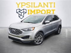 Used 2019  Ford Edge 4d SUV FWD Titanium at Ypsilanti Import Auto Sales near Ypsilanti, MI