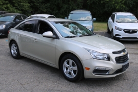 Used 2015 Chevrolet Cruze 4d Sedan LT w/1LT Auto at Ypsilanti Import Auto Sales near Ypsilanti, MI