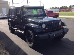 Used 2013  Jeep Wrangler Unlimited 4d Convertible Sahara at AutoSmart Algona near Algona&comma; IA