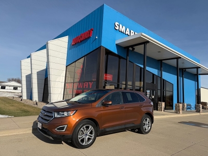 Used 2017 Ford Edge 4d SUV FWD Titanium EcoBoost at Autosmart of Spirit Lake near Okoboji, IA