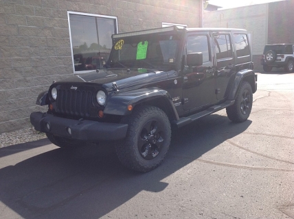 Used 2013 Jeep Wrangler Unlimited 4d Convertible Sahara at Auto Smart of Algona near Algona, IA
