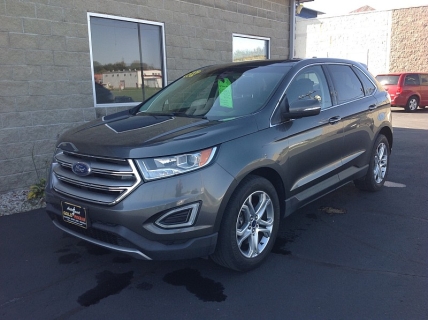 Used 2017 Ford Edge 4d SUV AWD Titanium EcoBoost at Auto Smart of Algona near Algona, IA