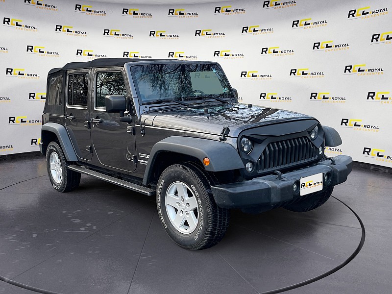 Used 2017  Jeep Wrangler Unlimited 4d Convertible Sport S at Royal Car Center near Philadelphia, PA