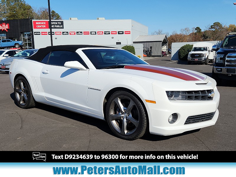 Used 2013  Chevrolet Camaro 2d Convertible SS2 at Peters Auto Mall near High Point, NC