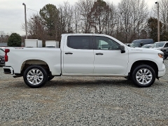 Used 2024  Chevrolet Silverado 1500 4WD Crew Cab 157" Custom at Peters Auto Mall near High Point&comma; NC