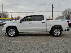 Used 2024  Chevrolet Silverado 1500 4WD Crew Cab 157" Custom at Peters Auto Mall near High Point&comma; NC