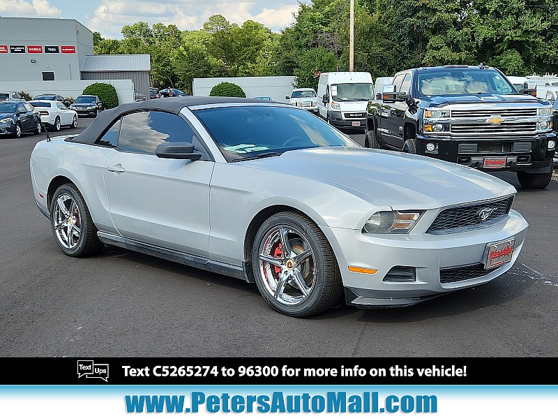 Used 2012  Ford Mustang 2d Convertible at Peters Auto Mall near High Point, NC