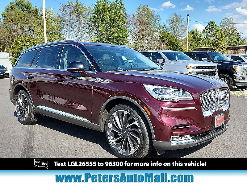 Used 2020  Lincoln Aviator 4d SUV AWD Reserve at Peters Auto Mall near High Point, NC
