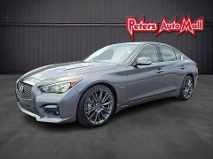 Used 2016 INFINITI Q50 4d Sedan RWD 3.0t Red Sport 400 at Peters Auto Mall near High Point, NC