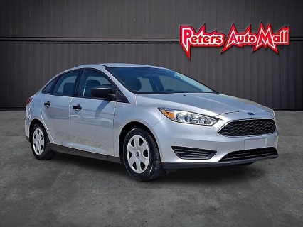 Used 2018 Ford Focus 4d Sedan S at Peters Auto Mall near High Point, NC