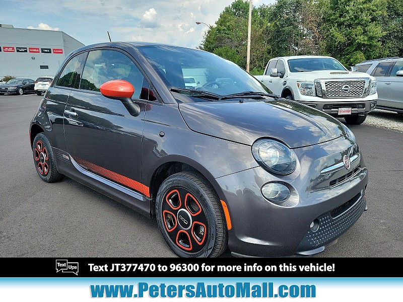 Used 2018  Fiat 500e 2d Hatchback at Peters Auto Mall near High Point, NC