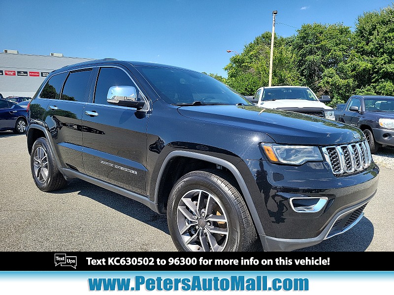 Used 2019  Jeep Grand Cherokee 4d SUV 2WD Limited at Peters Auto Mall near High Point, NC