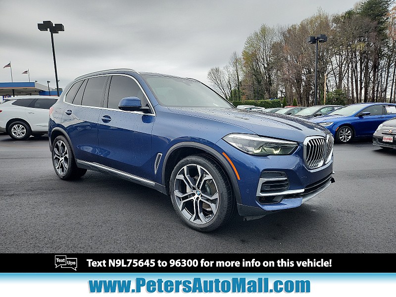 Used 2022  BMW X5 sDrive40i Sports Activity Vehicle at Peters Auto Mall near High Point, NC