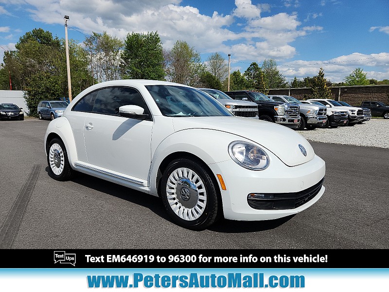 Used 2014  Volkswagen Beetle 2d Coupe 1.8T Auto at Peters Auto Mall near High Point, NC