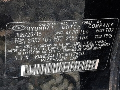 Used 2016  Hyundai Sonata Hybrid 4d Sedan Limited at Peters Auto Mall near High Point&comma; NC