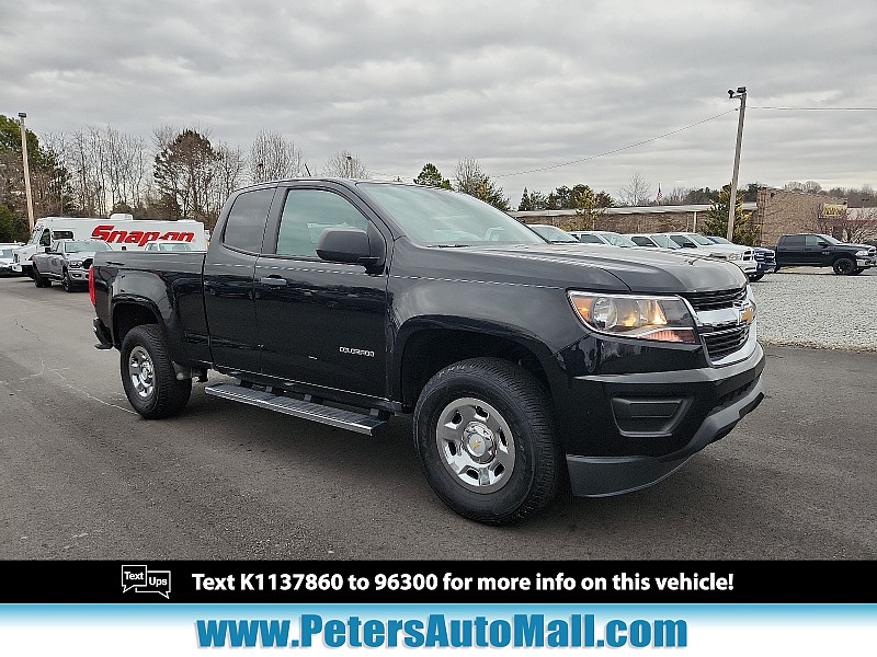 Used 2019  Chevrolet Colorado 2WD Ext Cab WT at Peters Auto Mall near High Point, NC