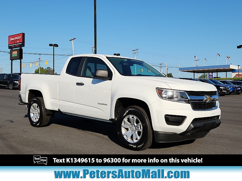 Used 2019  Chevrolet Colorado 2WD Ext Cab WT at Peters Auto Mall near High Point, NC