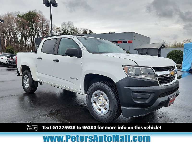 Used 2016  Chevrolet Colorado 2WD Crew Cab WT at Peters Auto Mall near High Point, NC