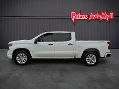 Used 2024  Chevrolet Silverado 1500 4WD Crew Cab 157" Custom at Peters Auto Mall near High Point&comma; NC