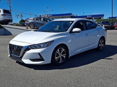 Used 2020  Nissan Sentra 4d Sedan SV at Peters Auto Mall near High Point&comma; NC