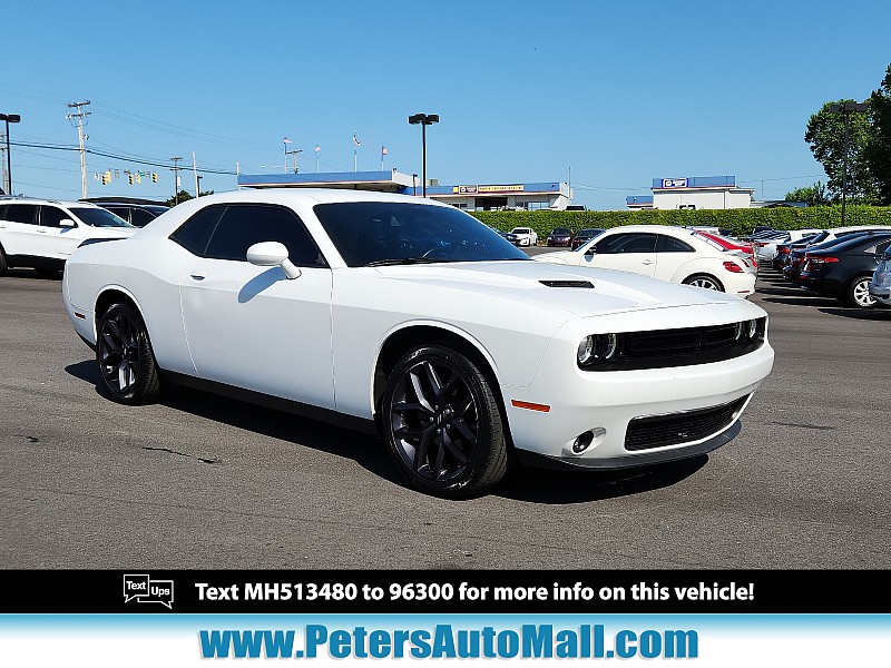 Used 2021  Dodge Challenger SXT RWD at Peters Auto Mall near High Point, NC