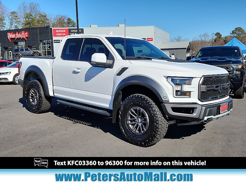 Used 2019  Ford F-150 4WD SuperCab Raptor at Peters Auto Mall near High Point, NC