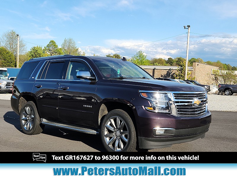Used 2016  Chevrolet Tahoe 4d SUV 4WD LTZ at Peters Auto Mall near High Point, NC