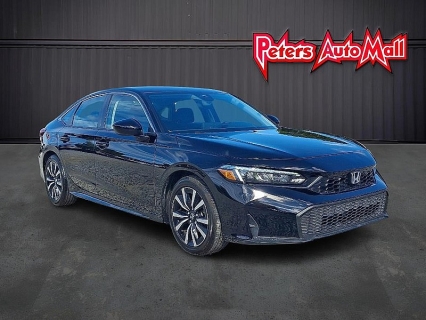 Used 2025 Honda Civic Sedan LX CVT at Peters Auto Mall near High Point, NC