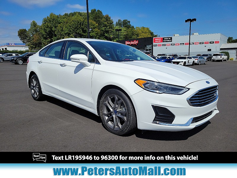 Used 2020  Ford Fusion 4d Sedan FWD SEL at Peters Auto Mall near High Point, NC