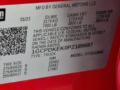 Used 2023  Chevrolet Silverado 1500 4WD Crew Cab 147" LT w&sol;1LT at Peters Auto Mall near High Point&comma; NC