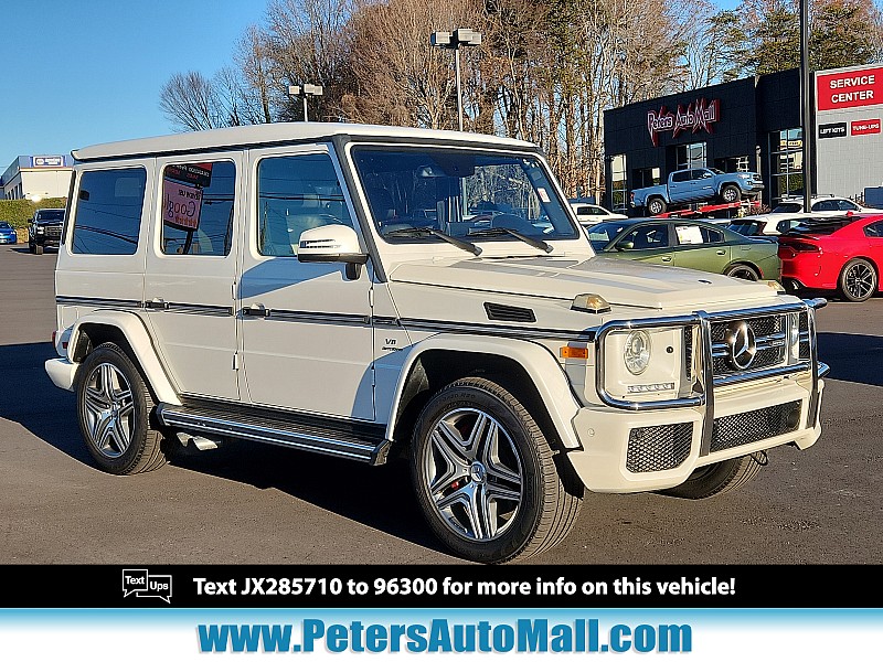 Used 2018  Mercedes-Benz G-Class 4d SUV G63 AMG at Peters Auto Mall near High Point, NC