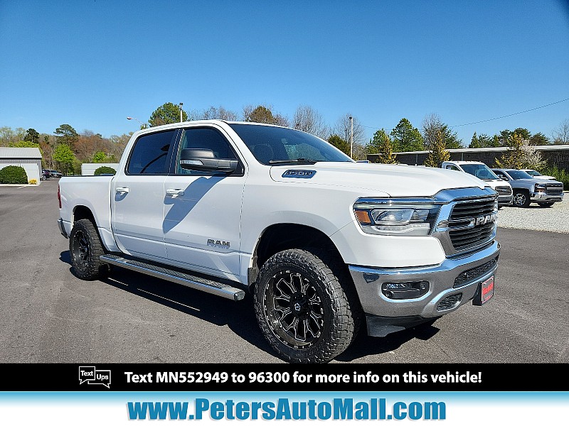 Used 2021  Ram 1500 4WD Big Horn Crew Cab 5'7" Box at Peters Auto Mall near High Point, NC