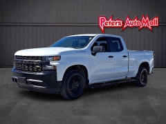 Used 2021  Chevrolet Silverado 1500 2WD Double Cab 147" Work Truck at Peters Auto Mall near High Point&comma; NC