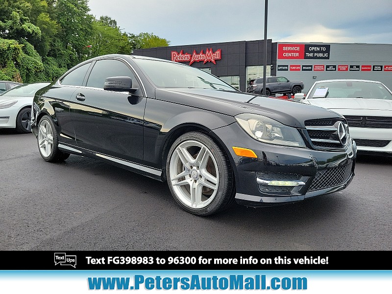 Used 2015  Mercedes-Benz C-Class 2d Coupe C250 at Peters Auto Mall near High Point, NC