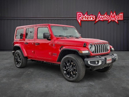 Used 2025 Jeep Wrangler 4xe Sahara 4x4 at Peters Auto Mall near High Point, NC