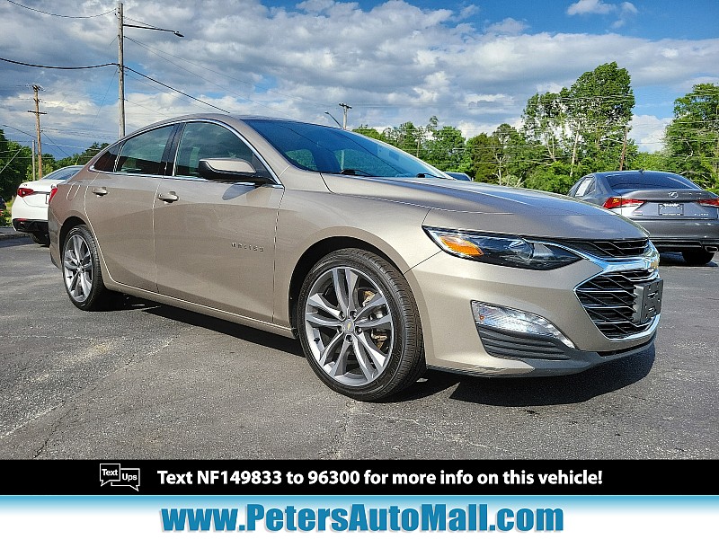 Used 2022  Chevrolet Malibu 4dr Sdn LT at Peters Auto Mall near High Point, NC