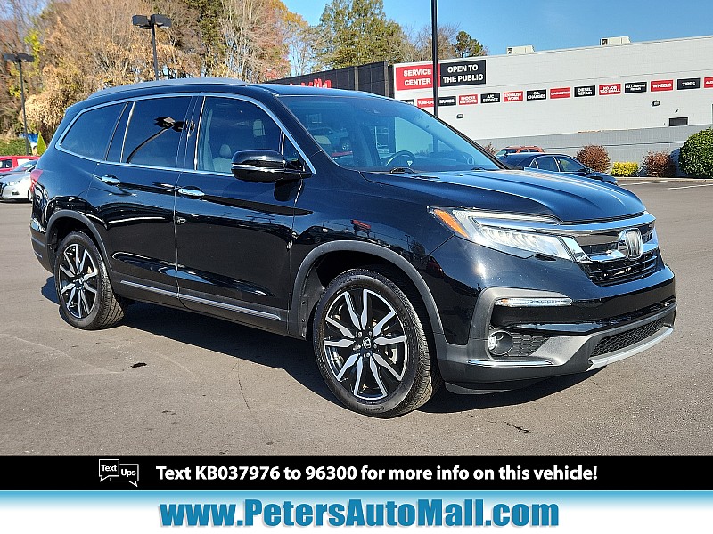 Used 2019  Honda Pilot 4d SUV AWD Elite at Peters Auto Mall near High Point, NC
