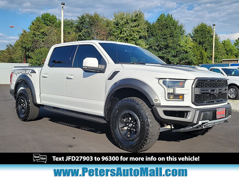 Used 2018  Ford F-150 4WD SuperCrew Raptor at Peters Auto Mall near High Point, NC
