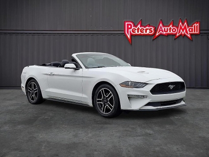 Used 2020 Ford Mustang 2d Convertible Eco Premium at Peters Auto Mall near High Point, NC