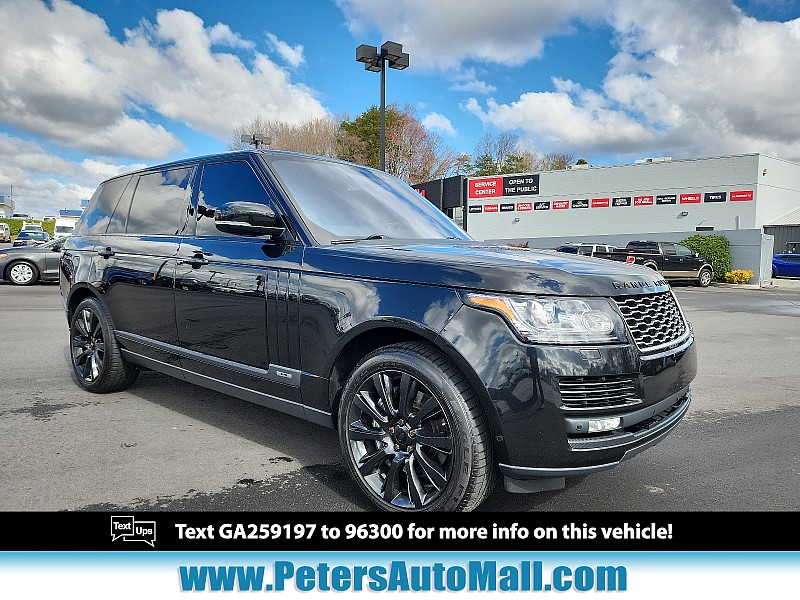 Used 2016  Land Rover Range Rover 4d SUV LWB 5.0L SC at Peters Auto Mall near High Point, NC