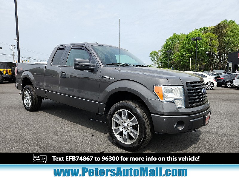Used 2014  Ford F-150 4WD Supercab STX at Peters Auto Mall near High Point, NC